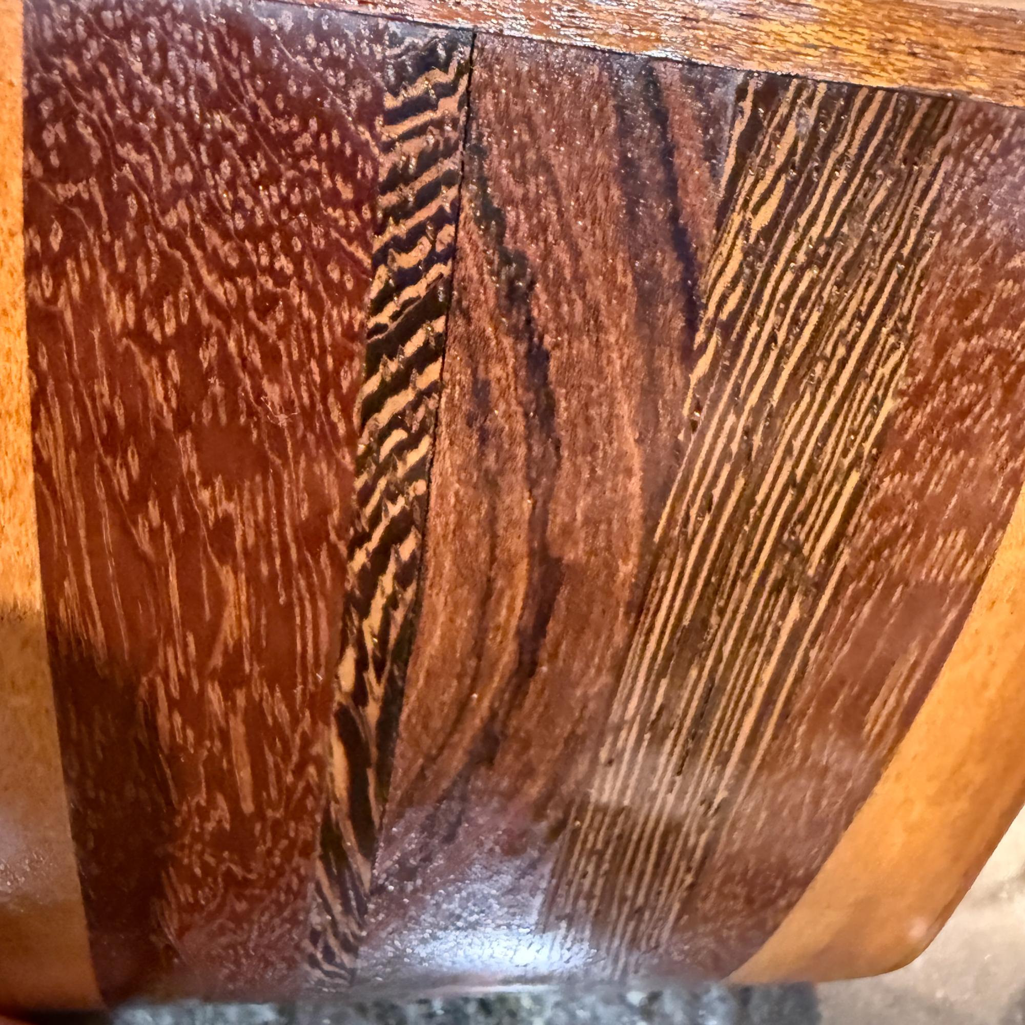 Boîte à bijoux en bois artisanale Studio A moderne organique en vente 3