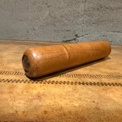Handcrafted Wooden Kaleidoscope Made Natural Wood Grain Mid Century