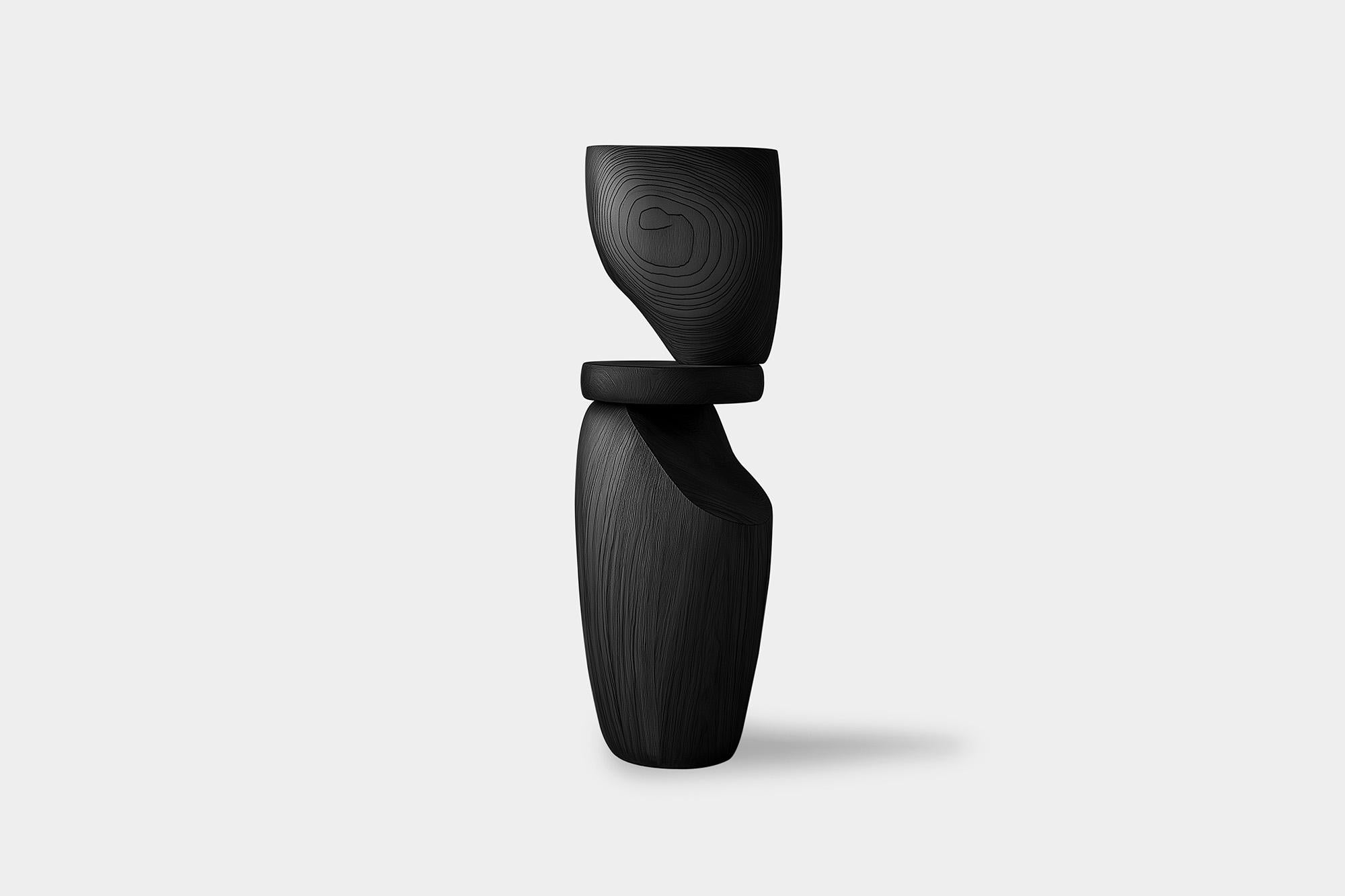 Messicano Scultura artigianale in legno Lull No99 di NONO - Arte minimalista per interni in vendita