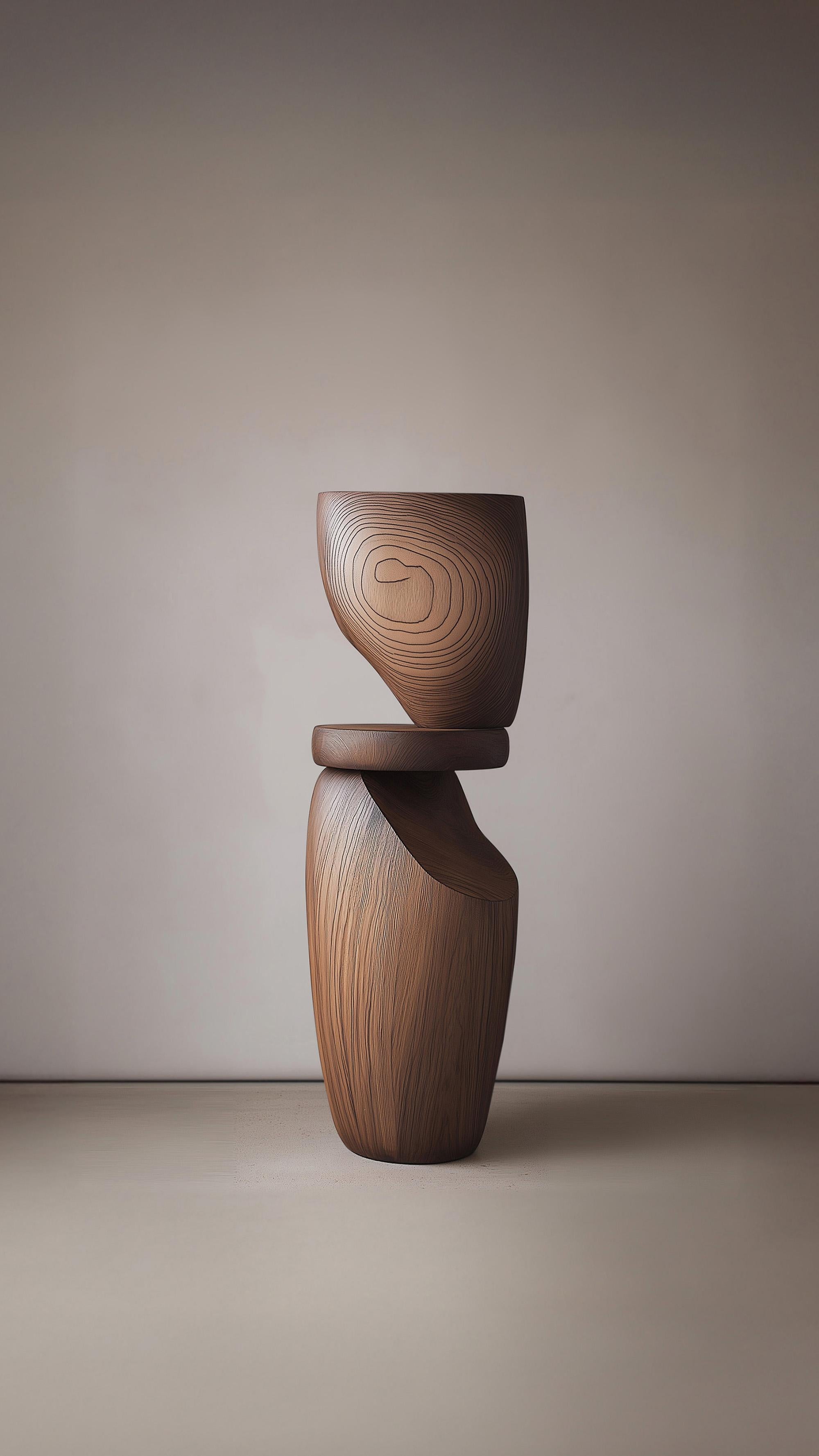 Scultura artigianale in legno Lull No99 di NONO - Arte minimalista per interni In condizioni Nuovo in vendita a Ciudad de México, CDMX