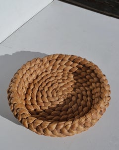 Handcrafted Woven-Fiber Basket by Adrien Audoux & Frida Minet