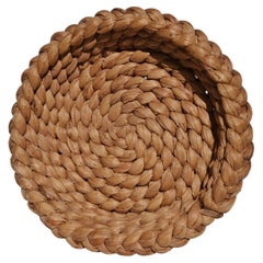 Handcrafted Woven-Fiber Basket by Adrien Audoux & Frida Minet