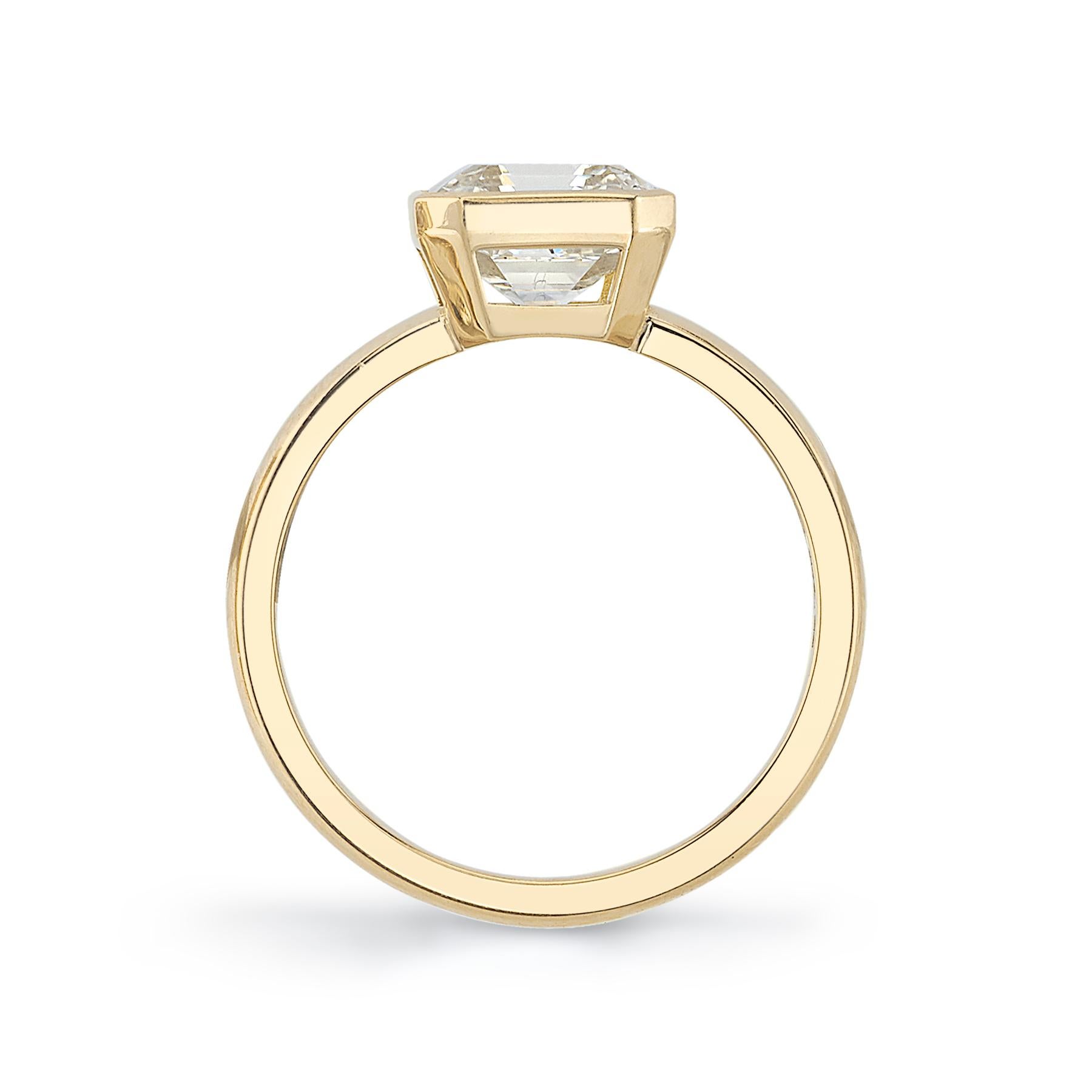 asscher cut diamond rings