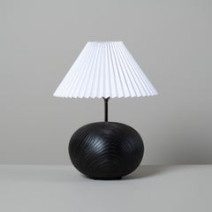Handcrafted Yakisugi Lamp