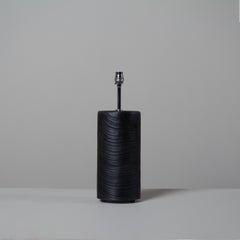Handcrafted Yakisugi Pillar Lamp