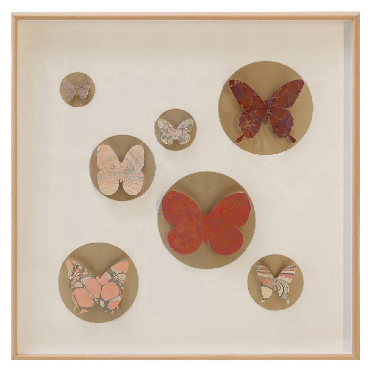 Handcut Paper Butterfly Box