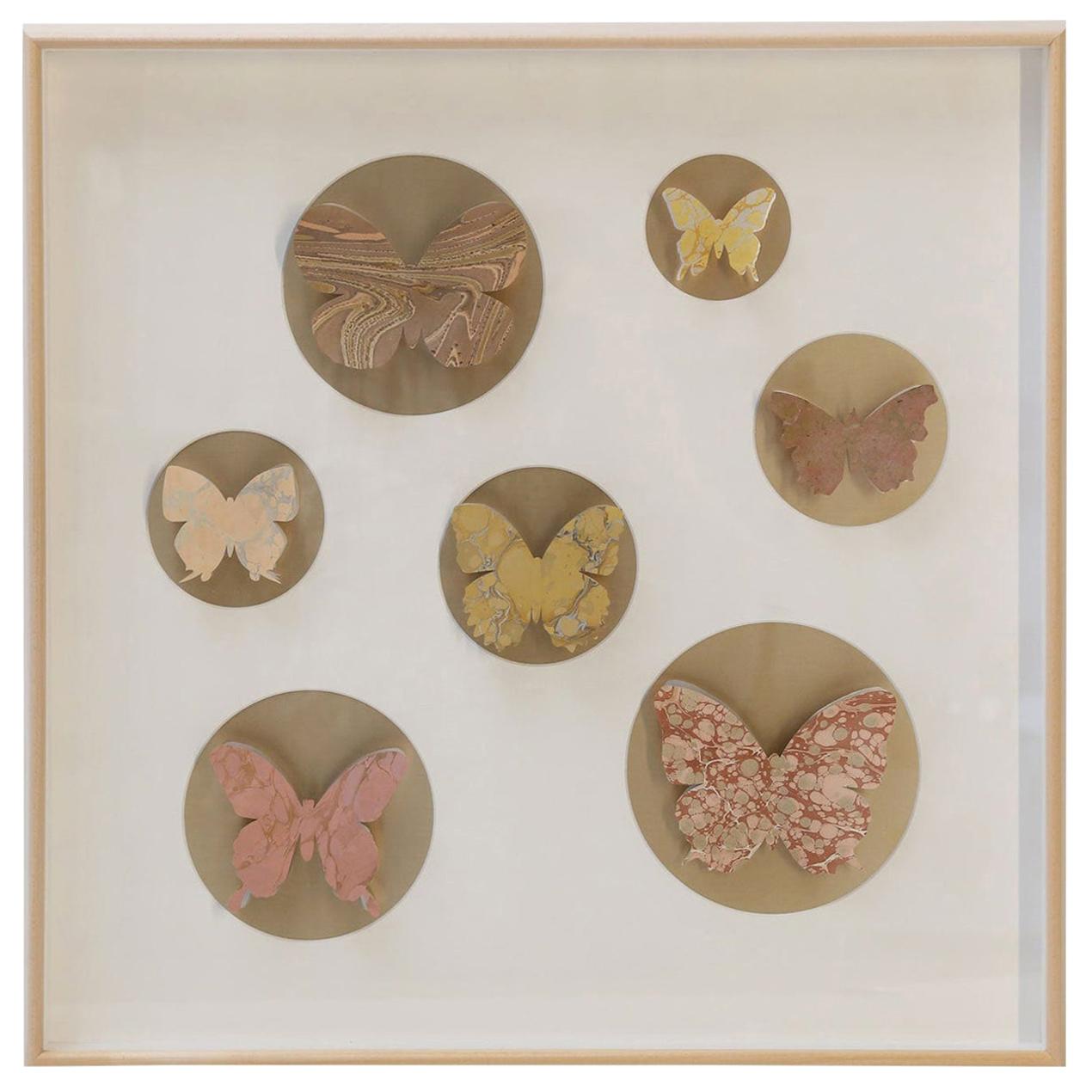 Handcut Paper Butterfly Box