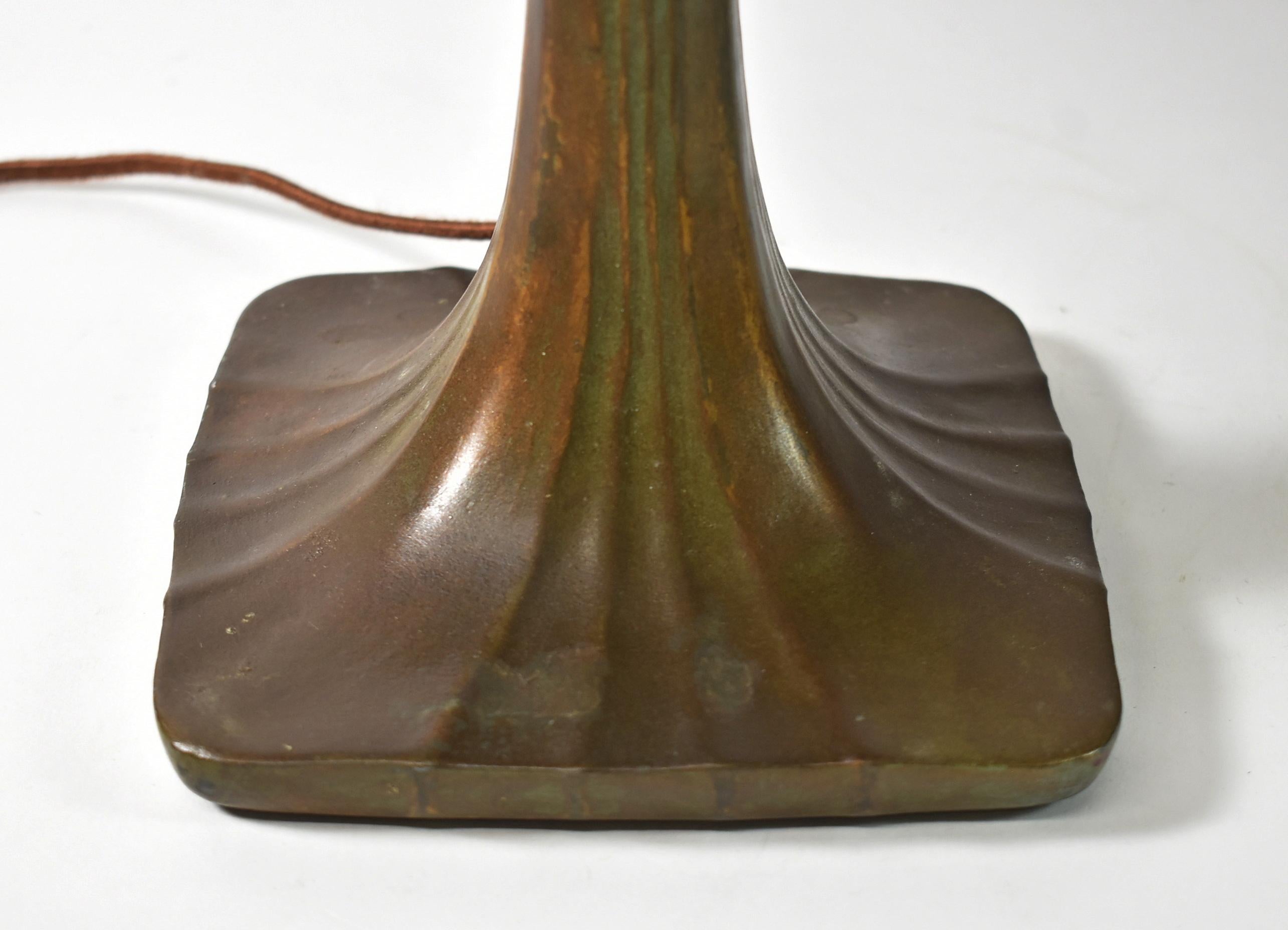 Handel Antique Leaded Glass Table Lamp, 1920s 5