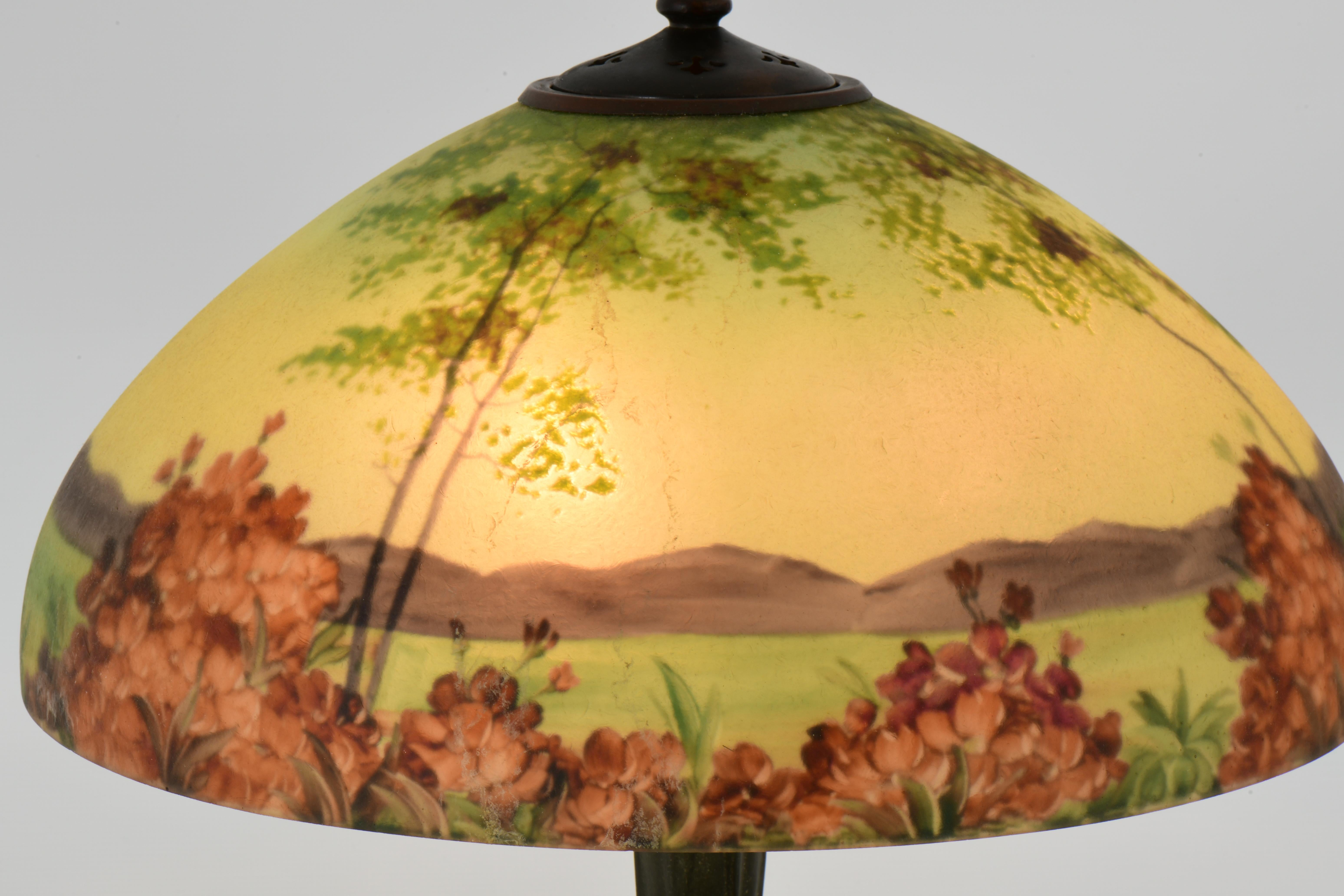 Handel Landscape Table Lamp 4
