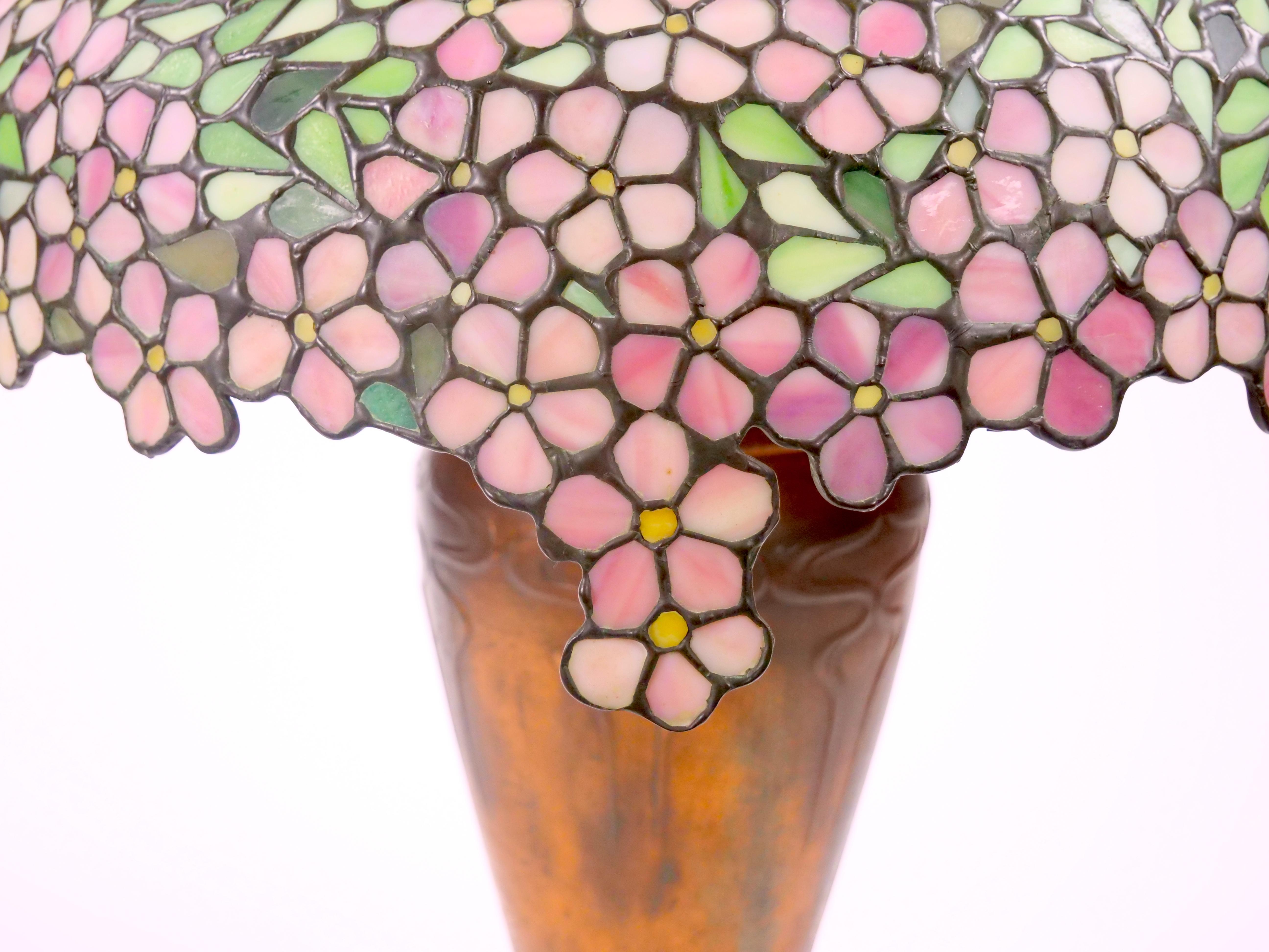 Early 20th Century Handel Leaded & Stained Glass 