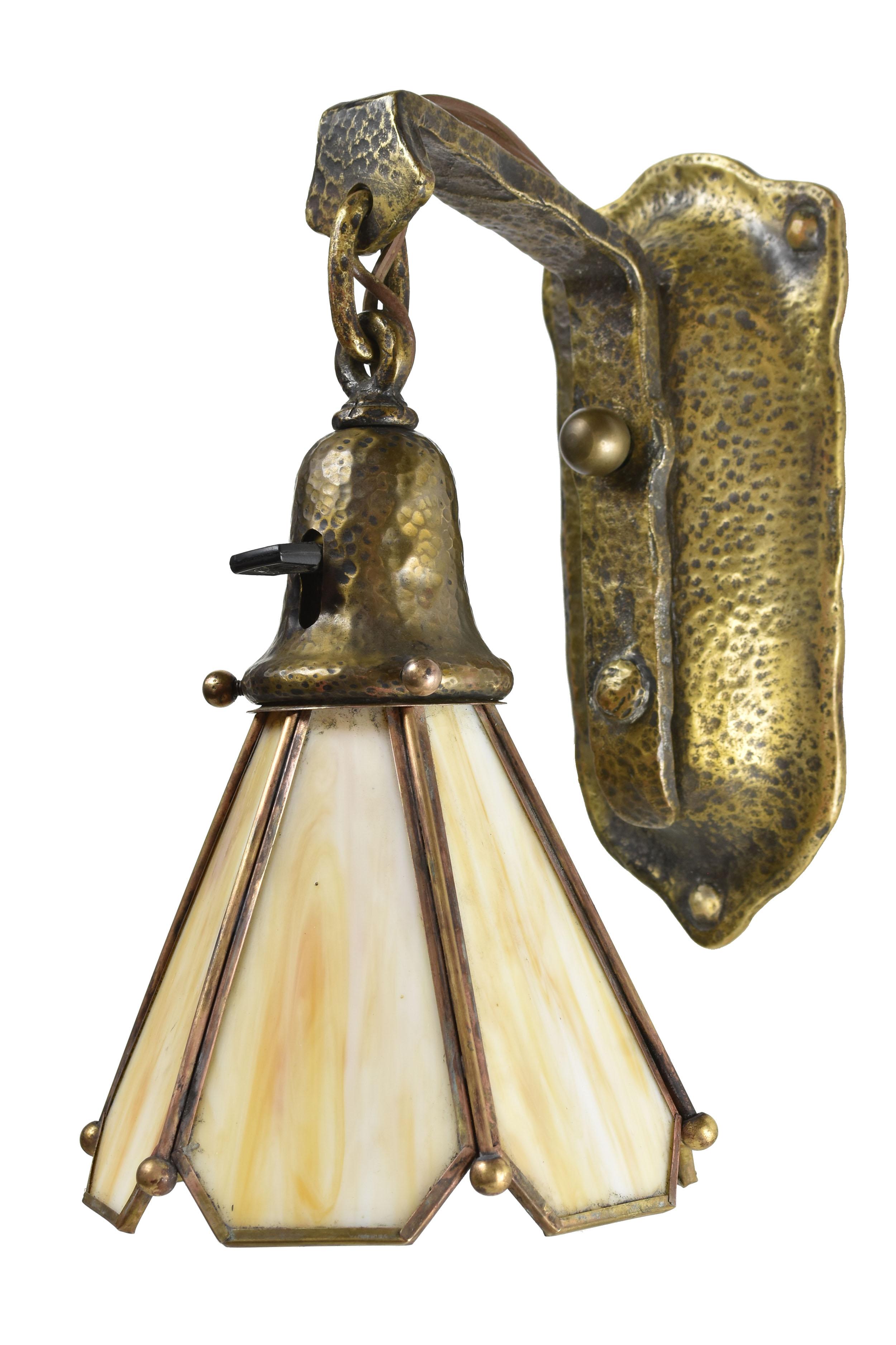 20th Century Handel Sconce with Shade