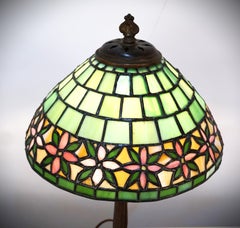 Handel Stained Glass Table Lamp