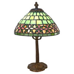 Lampe de table en verre teinté Handel