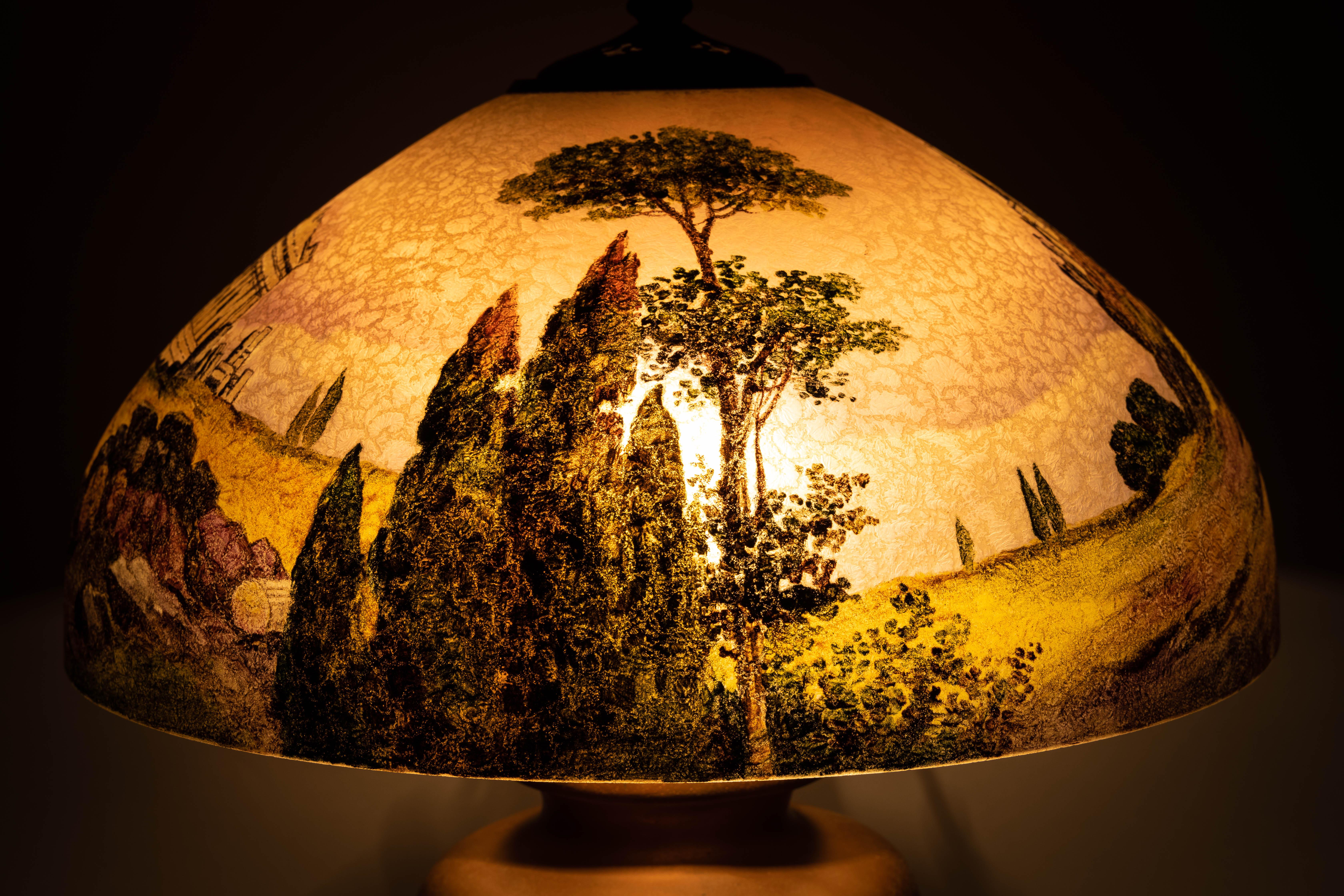 Handel Table Lamp, circa 1920 In Good Condition For Sale In New York, NY