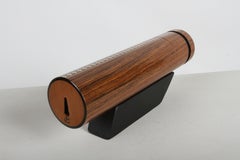 Handheld Inlaid Zebrawood Heirloom Signed Kaleidoscope by Mark & Carol Reynolds