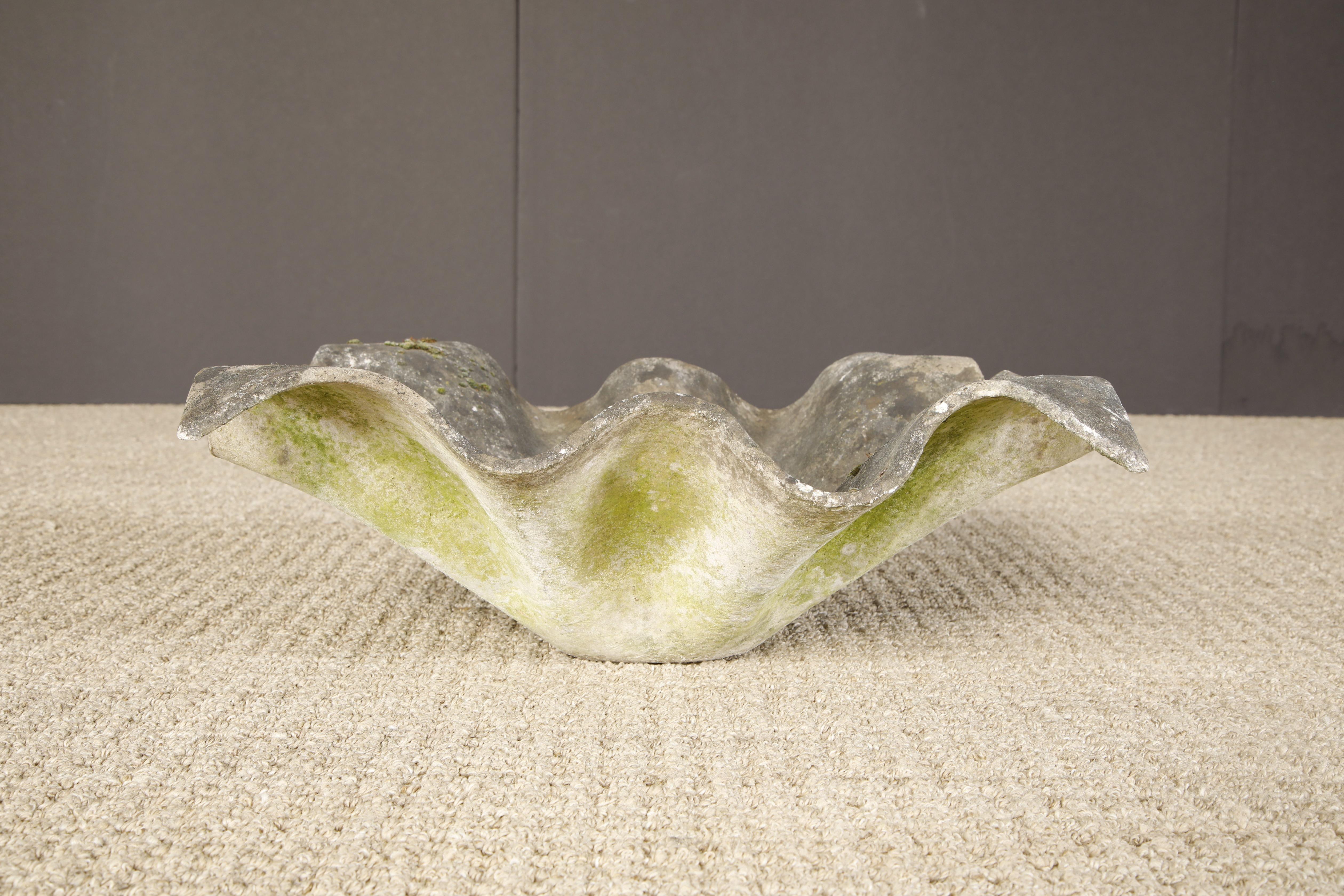 Jardinera de hormigón 'Pañuelo' de Willy Guhl para Eternit, c. 1968 Suizo