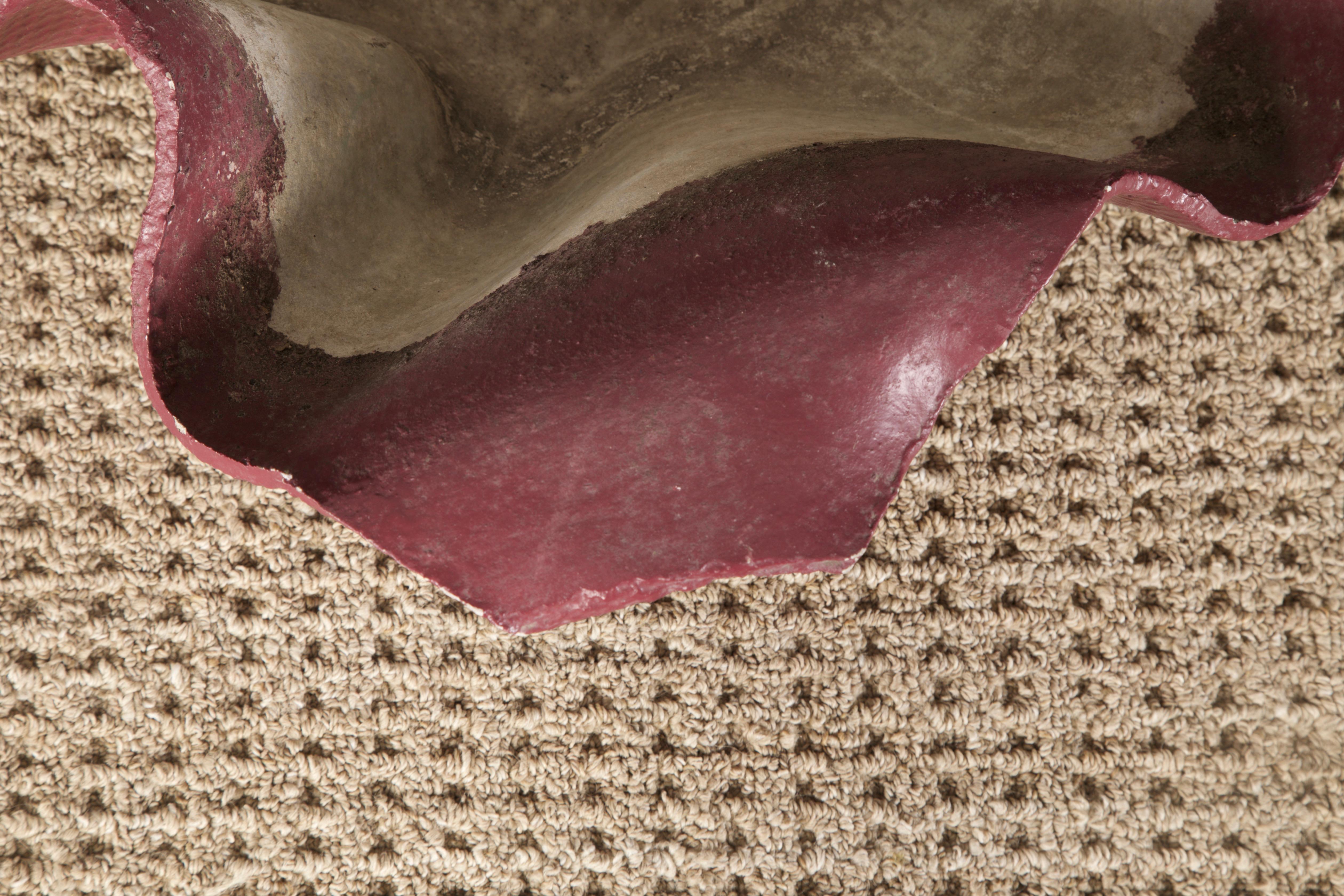 'Handkerchief' Concrete Planter in Red by Willy Guhl for Eternit, c. 1968 10