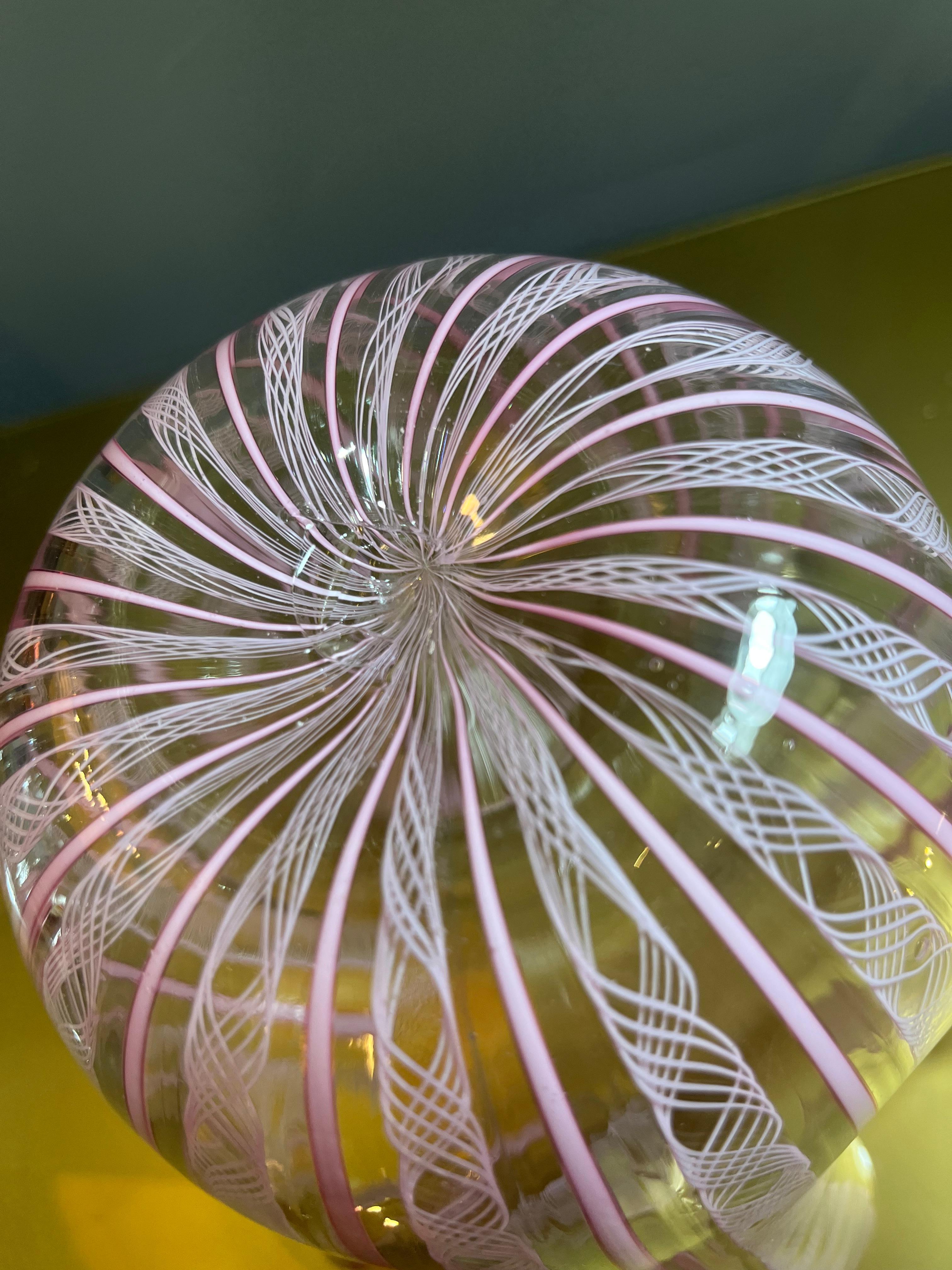 Handkerchief vase by Fulvio Biancon for Venini in vendita 7