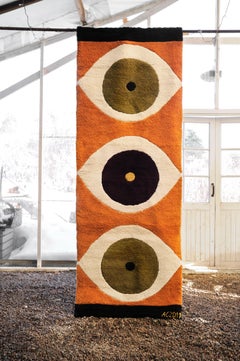 Hand Knotted Gallery Rya Rug Design “New Views”