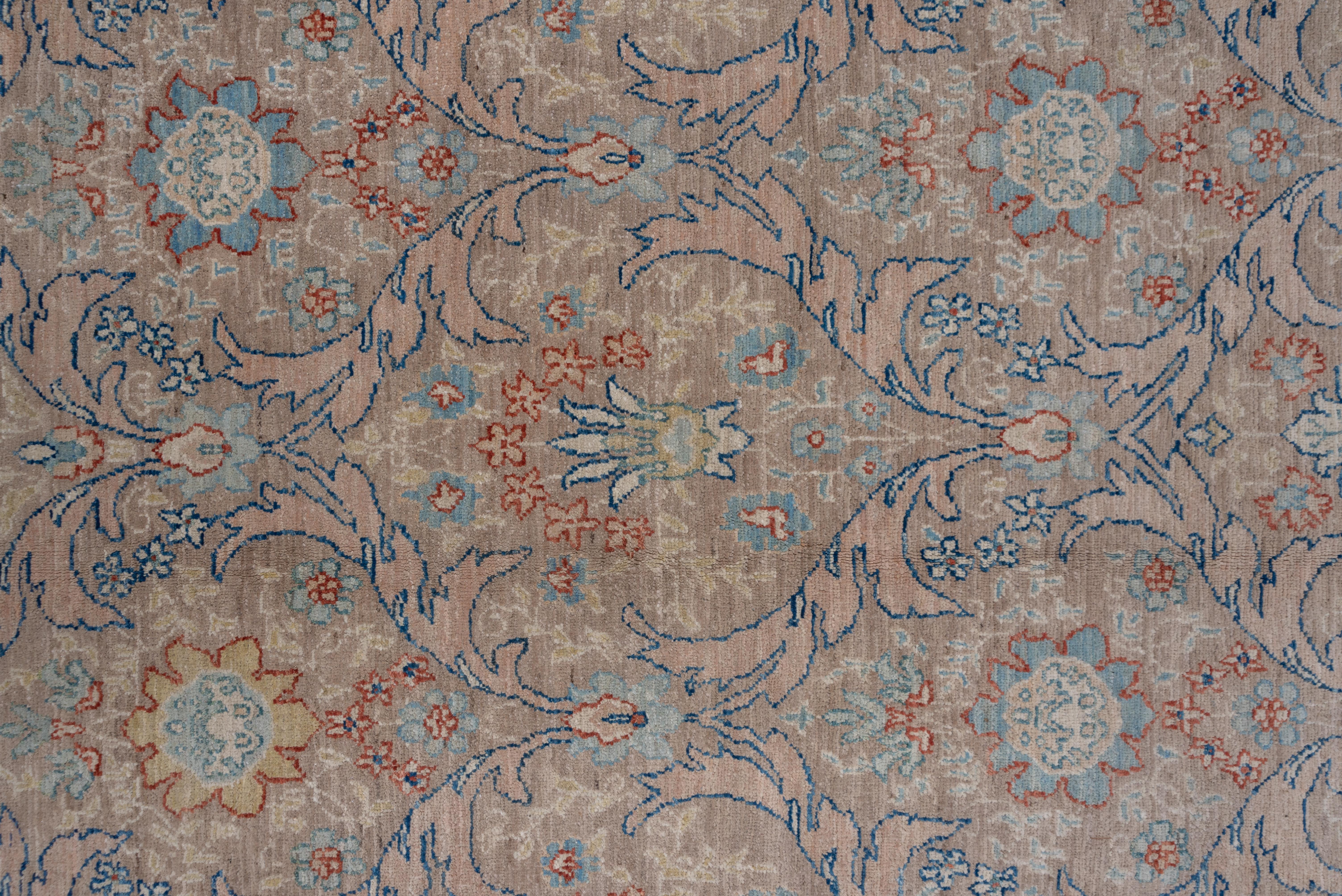 Handgeknüpfter moderner und dekorativer afghanischer Teppich (Moderne) im Angebot