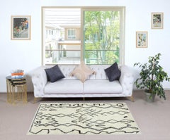 Moroccan Beni Ourain Berber Design Tulu Rug, 100% Wool. Custom Options Available
