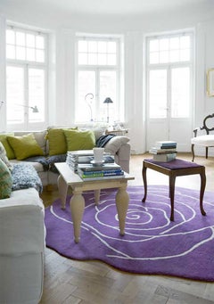 Hand Knotted Rug ‘The Rose’