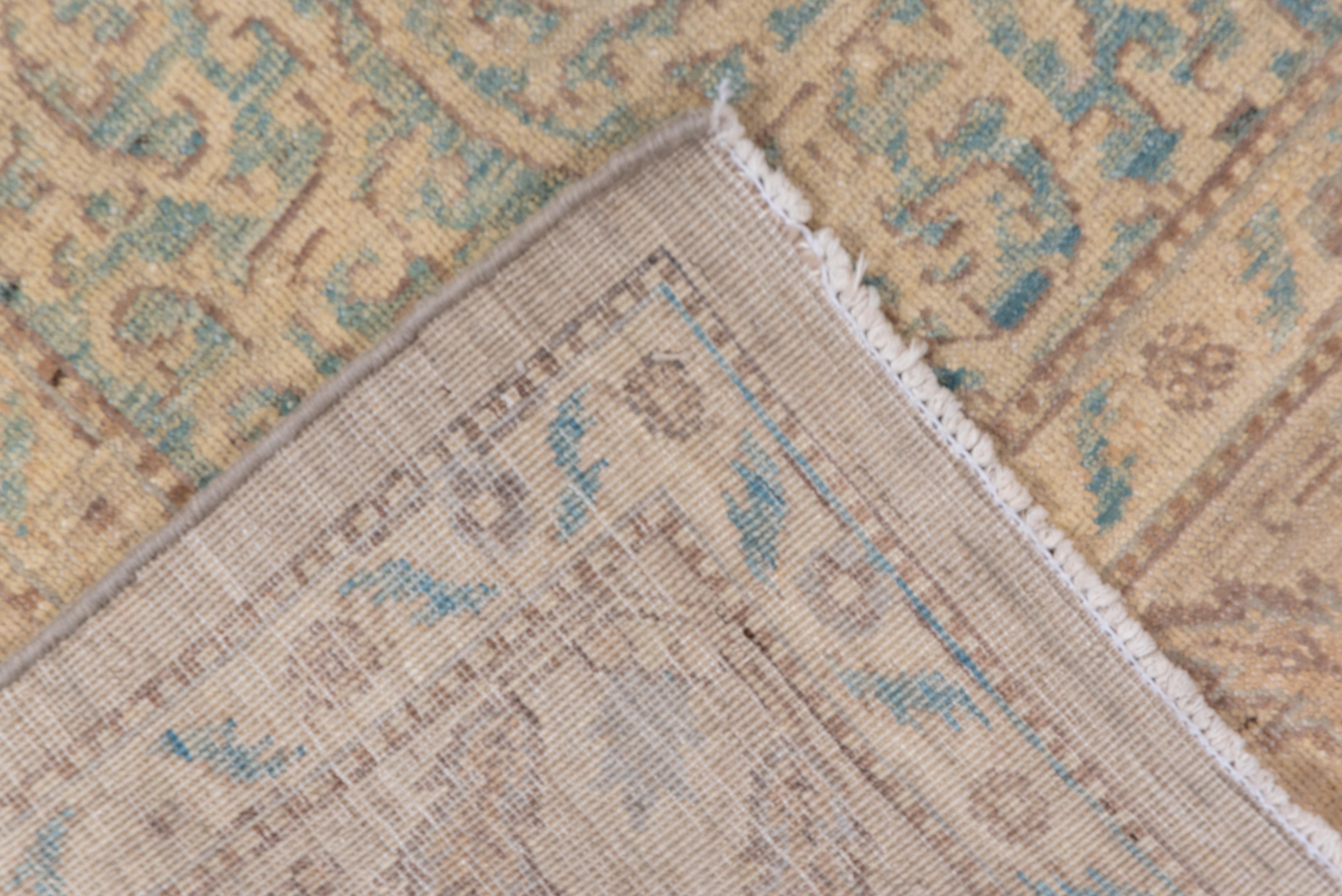 Contemporary Soft Palette Persian Tabriz Carpet For Sale