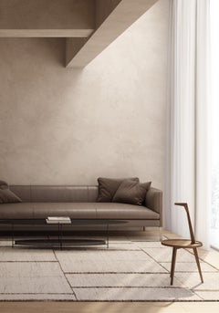 Hand-Knotted Wool Rug by Kristiina Lassus, Modern Design from Pakistan