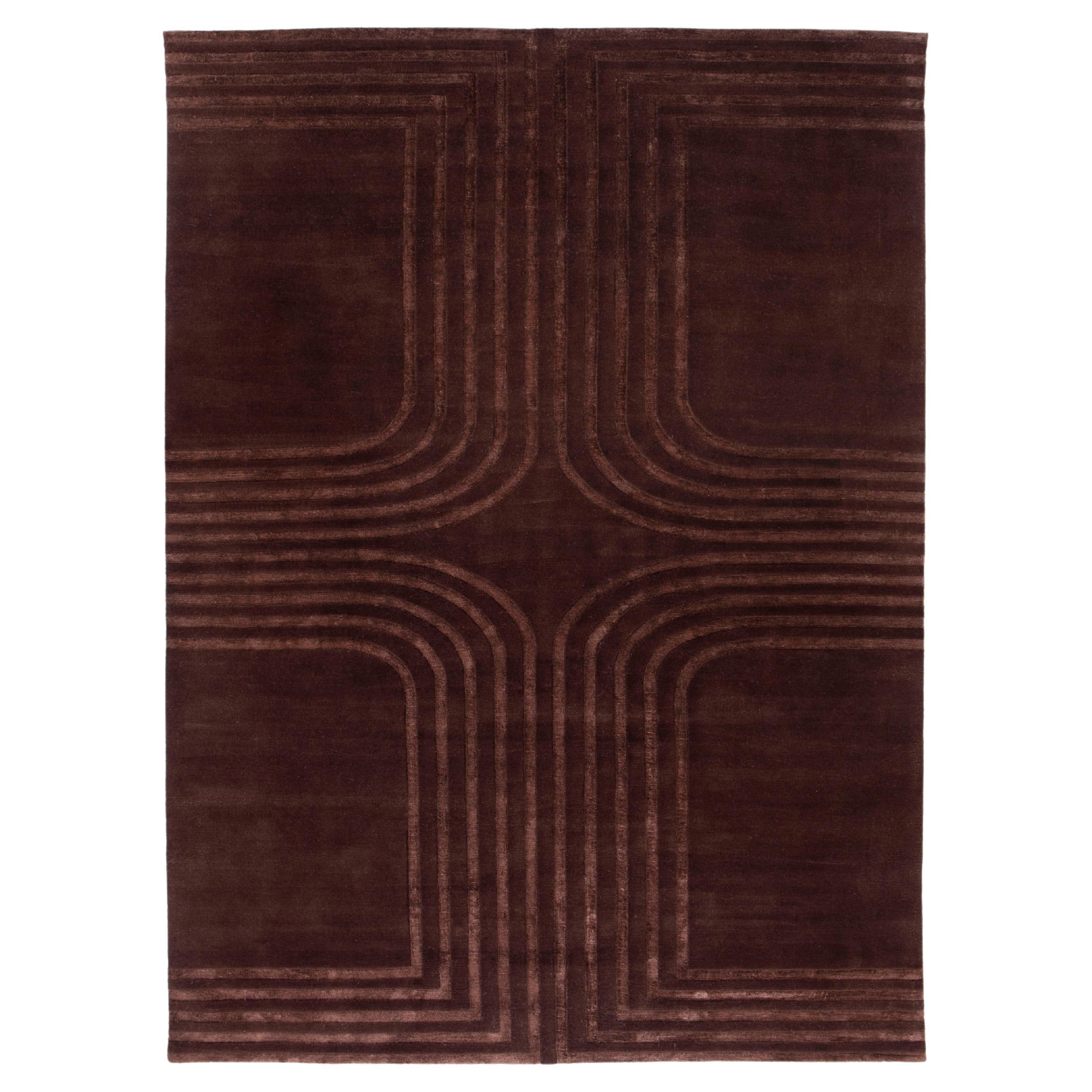 Handknotted wool rug Rilievo 01 by TIGMI
Dimensions: 300 x 220 
Materials: Wool, Linen
Available in different colors.

Tigmi Trading are a certified GoodWeave partner, a non-profit organization that works to end child labour in the rug industry