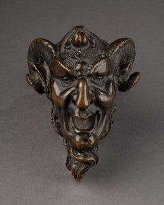 Handle in the Shape of a Devil’s Head - France, 19th century