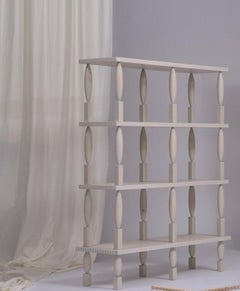 Handmade Nouveau Wood Shelf by Jiří Krejčiřík