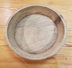 Handmade 19th Century French Provincial Wooden Bowl