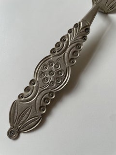 Spatule de service Vintage Latin American Folk Art