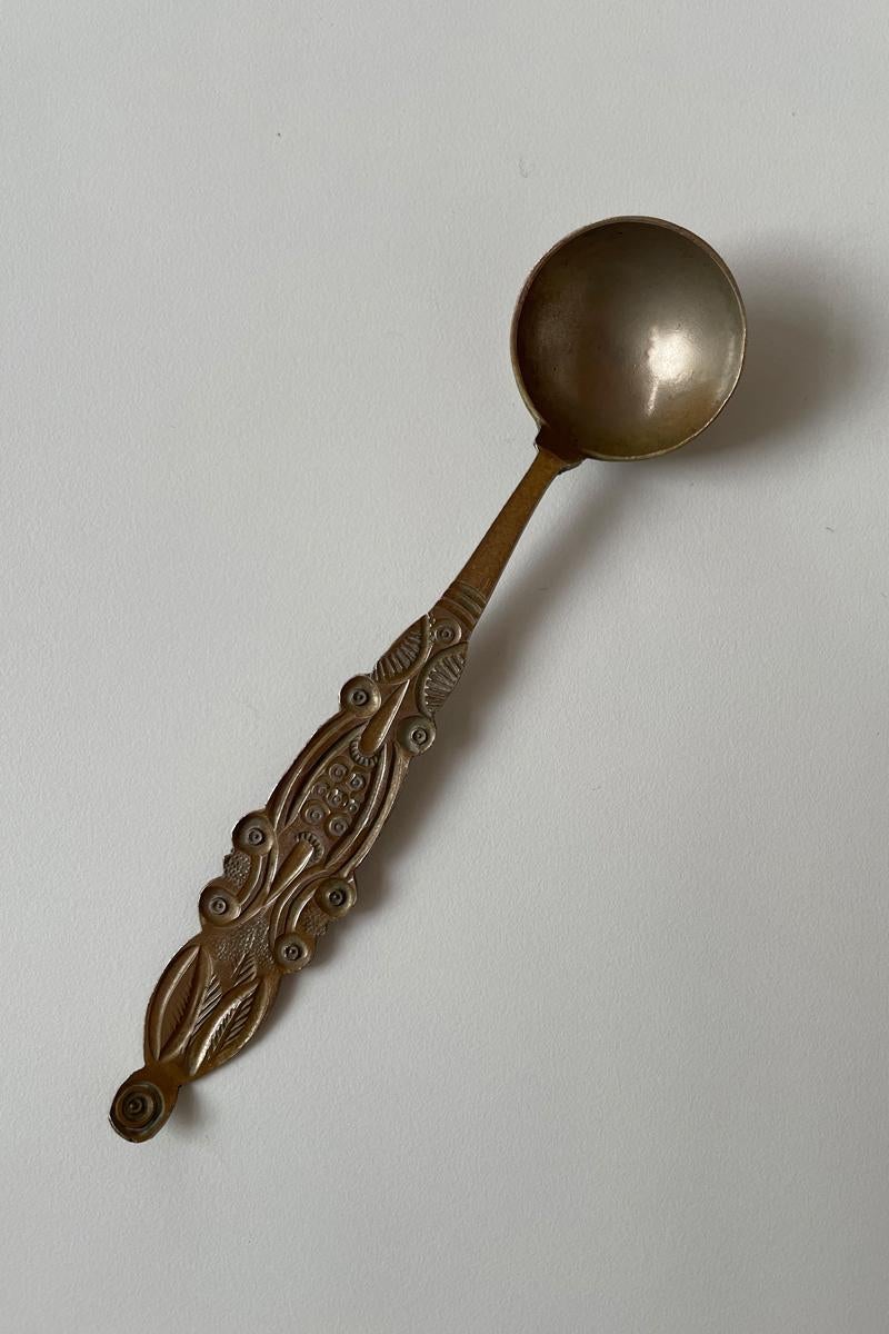 Juego de 2 Cucharas de Té Vintage de Arte Popular Latinoamericano Arte popular en venta