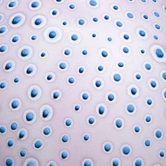 Jarrón Pasteur grande del siglo XXI hecho a mano en lavanda esterlina por Elyse Graham