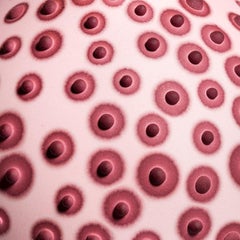 Handmade 21st Century Petri Bud Vase in Blush Pink by Elyse Graham