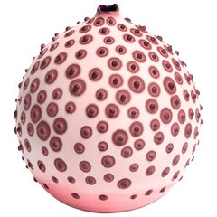 Handmade 21st Century Petri Bud Vase in Blush Pink by Elyse Graham