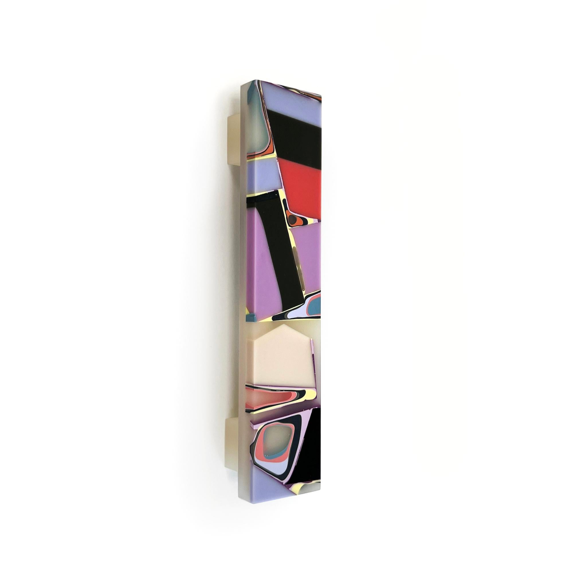 Organique Handmade 21st Century Resin Hardware Handle in Chameleon by Elyse Graham en vente