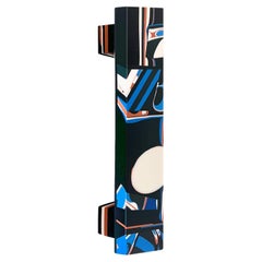 Handmade 21st Century Resin Hardware Handle in Lemur by Elyse Graham