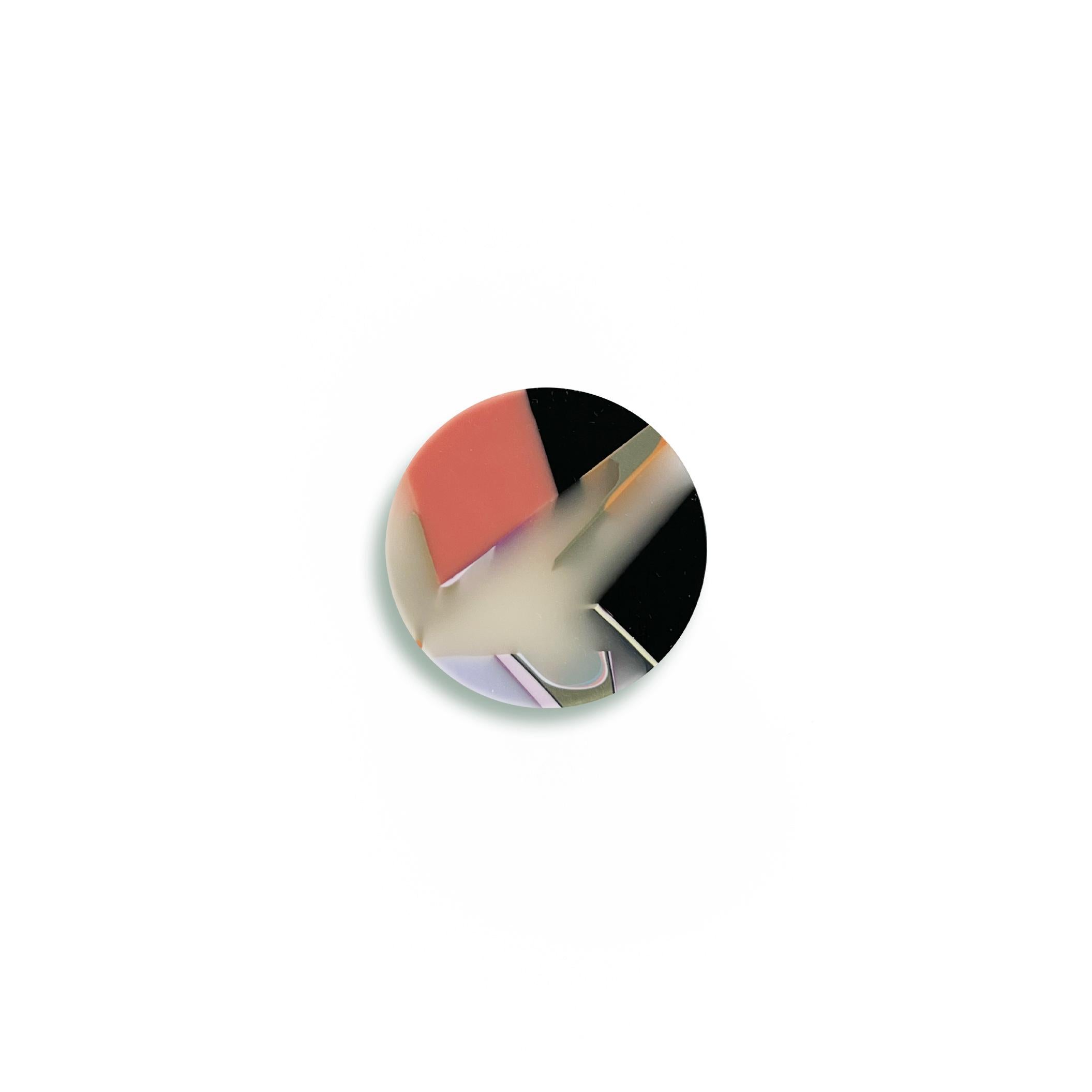 Organic Modern Handmade 21st Century Resin Hardware Knob in Chameleon by Elyse Graham For Sale
