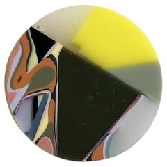 Handmade 21st Century Resin Hardware Knob in Chameleon by Elyse Graham