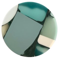 Handmade 21st Century Resin Hardware Large Knob in Marlin by Elyse Graham
