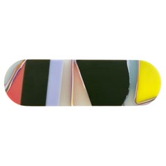 Handmade 21st Century Resin Hardware Pill Pull in Chameleon by Elyse Graham