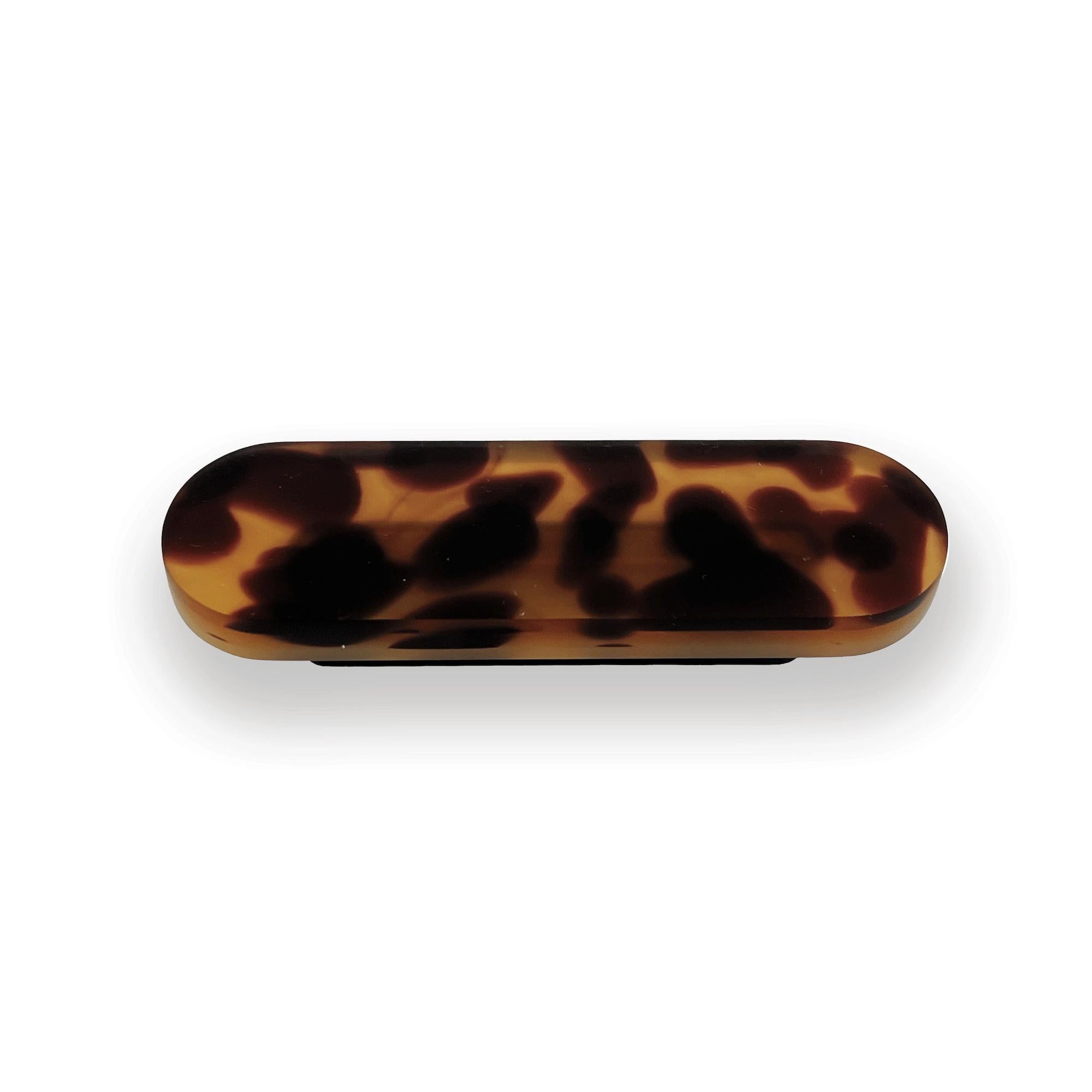 Our signature experimental resin casting is now available as hardware for any cabinet, drawer, or door.  Each resin piece we make is non-repeating and completely individual. We have intentionally designed every process we use — from how we mix our