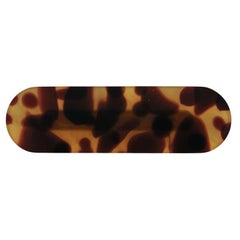 Handmade 21st Century Resin Hardware Pill Pull in Tortoise by Elyse Graham