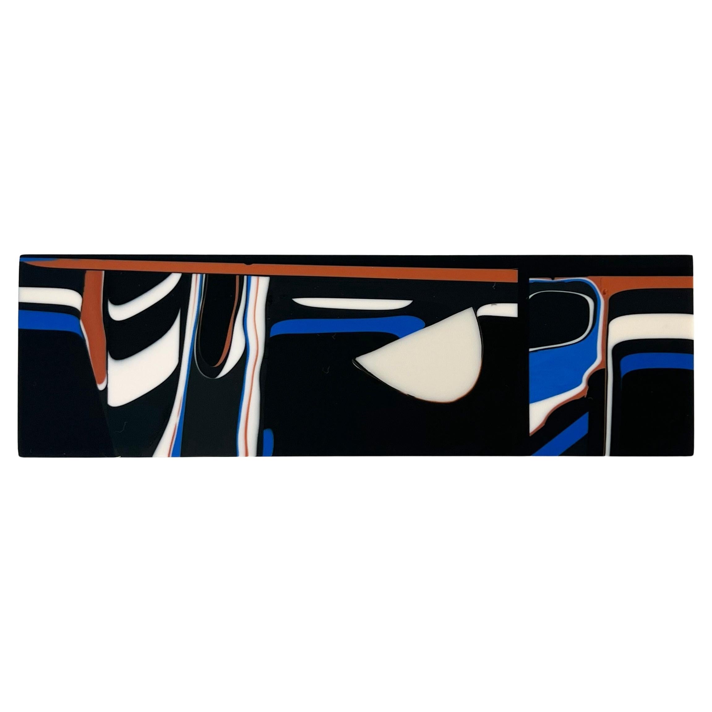 Handmade 21st Century Resin Hardware Pull in Lemur by Elyse Graham in vendita