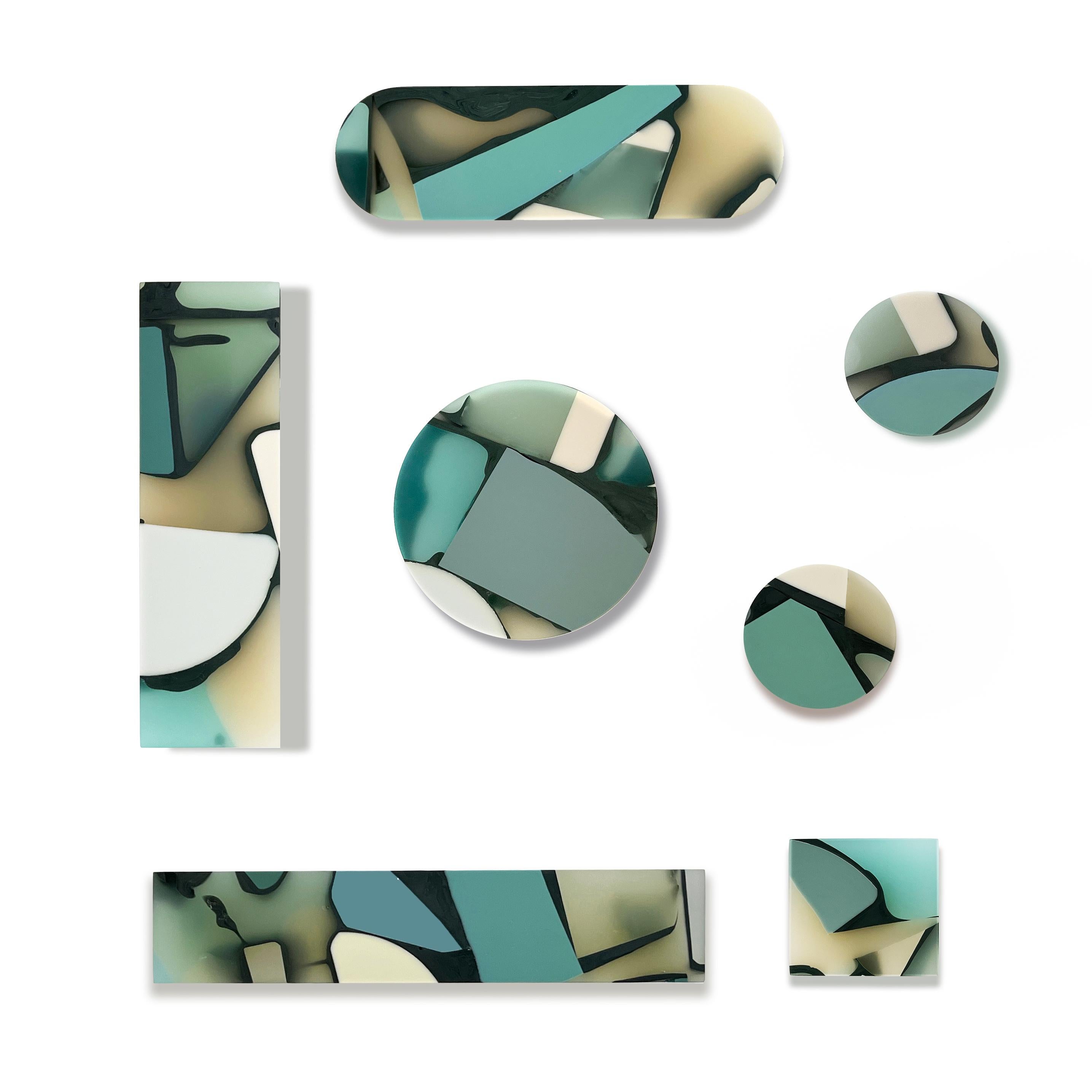 Americano Handmade 21st Century Resin Hardware Pull in Marlin by Elyse Graham in vendita
