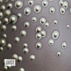 Vaso Dubos alto del XXI secolo fatto a mano in grigio polvere di Elyse Graham