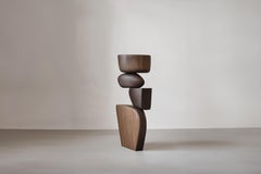 Arte abstracto hecho a mano Lull No25 - Escultura de madera de NONO