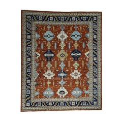 Handmade Afghan Ersari 100 Percent Wool Oversize Oriental Rug